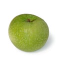 Close-up of a granny smith apple Royalty Free Stock Photo