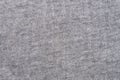 Close up gray fabric texture and background with space.