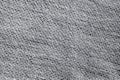 Close up of gray knitted wool texture Royalty Free Stock Photo