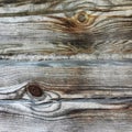 Close up of gray wooden fence panels Royalty Free Stock Photo