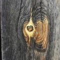 Close up of gray wooden fence panels Royalty Free Stock Photo