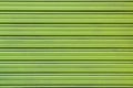 Close up Green Alloy Shutter Door background texture Royalty Free Stock Photo