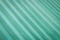 Close-up of a green metal sheet Royalty Free Stock Photo