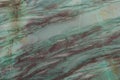 Close up of green quartzite surface texture. Royalty Free Stock Photo