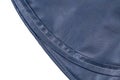 Close-up of a grey leather car seat cover for a Russian car Royalty Free Stock Photo