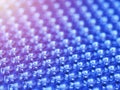 Close up on a grid of an LED array Royalty Free Stock Photo