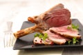 Grilled lamb chop Royalty Free Stock Photo