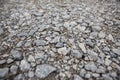 Ground rubble ground rubble texture background Royalty Free Stock Photo