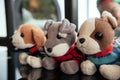 Cute dogs doll Royalty Free Stock Photo