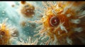 A Close Up of a Group of Sea Urchins