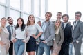 close up. a group of successful young business people Royalty Free Stock Photo