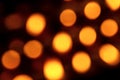 Votive candles out of focus - Bokeh effect