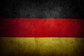 Grunge German flag Royalty Free Stock Photo