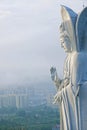 Guanyin Bodhisattva statue Royalty Free Stock Photo