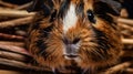 close up of a guinea pig Royalty Free Stock Photo