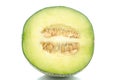 Close up of half melon Royalty Free Stock Photo