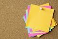 Close up hand people business man post it notes Royalty Free Stock Photo