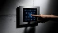 Smart Home Control Panel Touch Screen Interface, Automation Royalty Free Stock Photo