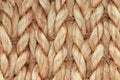 Hand Woven / Tied Rug Detail.