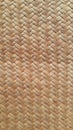 Close up Handicaft woven bamboo texture and pattern for background. Royalty Free Stock Photo