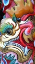 Close up head of chinese dragon Royalty Free Stock Photo
