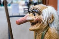 Close up of the head of a traditional Toll in Trondheim, Norway Royalty Free Stock Photo