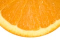 Close up of a healthy orange slice