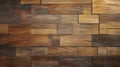 Close-up of herringbone parquet texture with natural wooden tones and patterns. Royalty Free Stock Photo