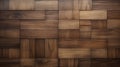 Close-up of herringbone parquet texture with natural wooden tones and patterns. Royalty Free Stock Photo