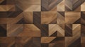 Close-up of herringbone parquet texture with natural wooden tones and patterns. Royalty Free Stock Photo