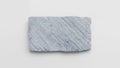 Textured Stone Block on White Background Royalty Free Stock Photo