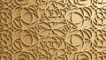 Golden Geometric Pattern Background Royalty Free Stock Photo