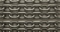 Seamless Metal Chain Pattern Royalty Free Stock Photo