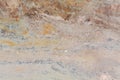 Close up of high quality brown, blue, orange marble texture. Royalty Free Stock Photo