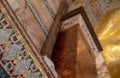 Ornate gilded restored interior of Fitzrovia Chapel at Pearson Square in London W1, UK. Royalty Free Stock Photo