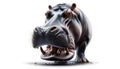 Close-up of a Hippopotamus Royalty Free Stock Photo