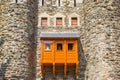 Close up of the historic hell gate in Maastricht Royalty Free Stock Photo