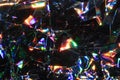 Close Up holographic Background for Tech or Festive Shine