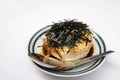 Close up, Homemade agedashi tofu with soy sauce