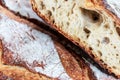 Fresh baked traditional farmerÃ¢â¬â¢s bread