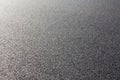 Close-up horizontal view of new asphalt road Royalty Free Stock Photo