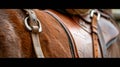 Close Up of a Horses Bridle and Reins