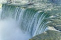 Close up of Horseshoe Falls, Niagara Falls, Canada Royalty Free Stock Photo