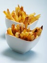 Close up of hot french fries Royalty Free Stock Photo