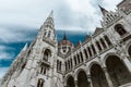 Close up on Hungarian Parliament