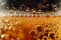 Close up of ice cold glass of beer Royalty Free Stock Photo