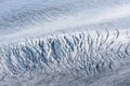 Close up of ice of Exit Glacier, Harding Icefield, Kenai Fjords National Park, Seward, Alaska, United States Royalty Free Stock Photo