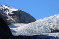 Close up of ice, Franz Josef Glacier, New Zealand Royalty Free Stock Photo