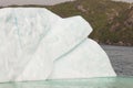 Close-up of iceberg Newfoundland NL Canada coast Royalty Free Stock Photo