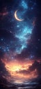 Celestial Dreams: Cosmic Nightscape